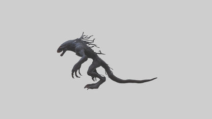 Monster of Darkness model VR / AR / low-poly