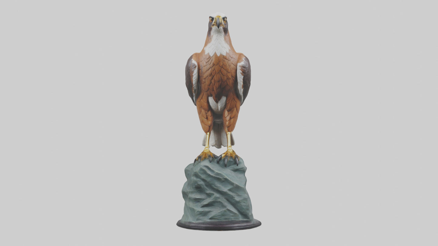 Montagus Harrier statue model 3D model