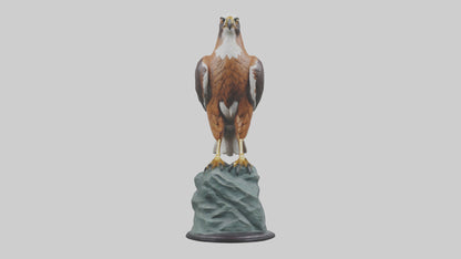 Montagus Harrier statue model 3D model