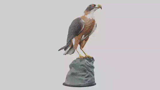 Montagus Harrier statue model 3D model