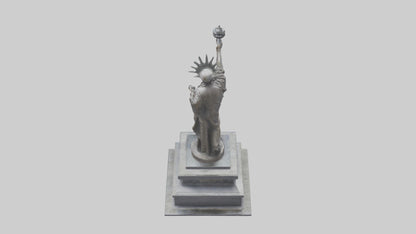 Monument to Freedom statue model 3D model