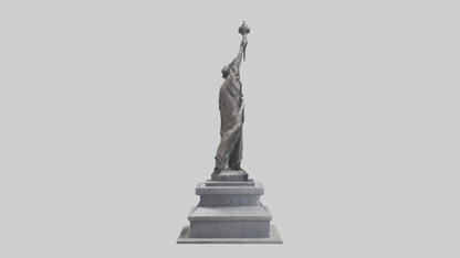 Monument to Freedom statue model 3D model