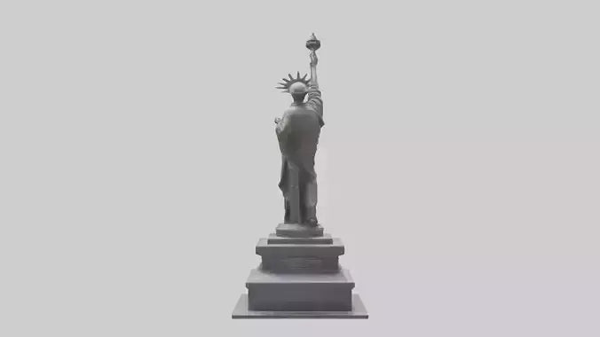 Monument to Freedom statue model 3D model