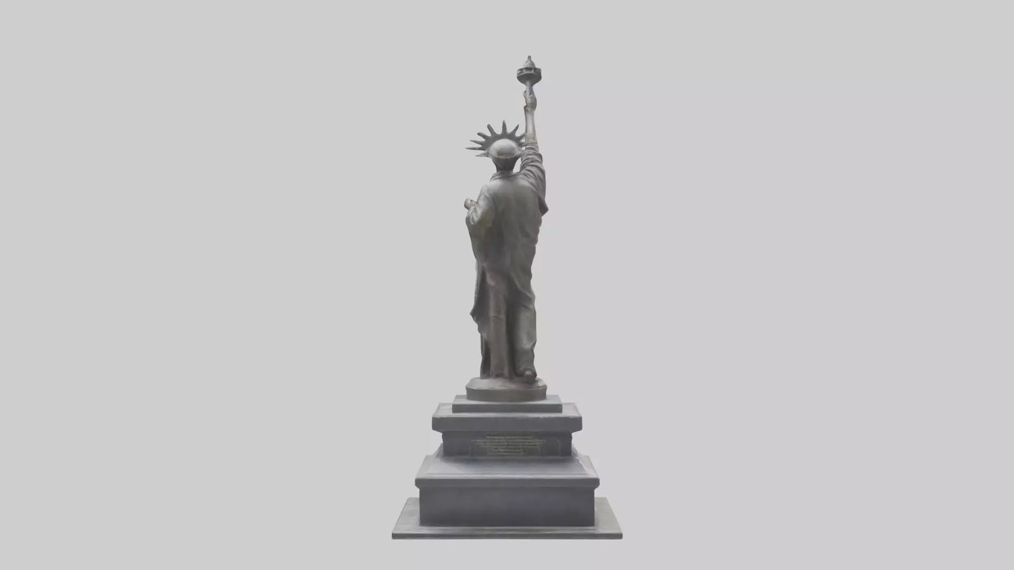 Monument to Freedom statue model 3D model