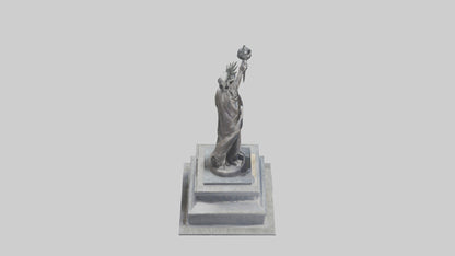 Monument to Freedom statue model 3D model