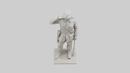 Monument to the Fallen Soldier Sculpture model 2 3D model
