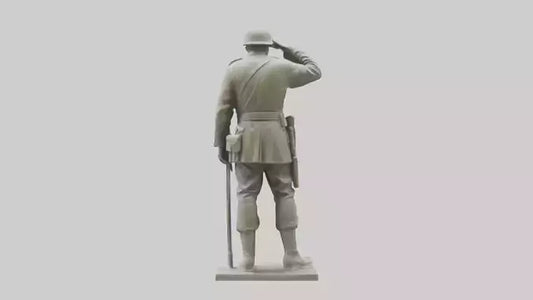 Monument to the Fallen Soldier Sculpture model 2 3D model