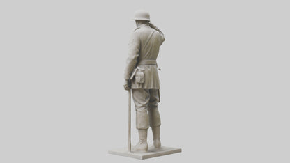 Monument to the Fallen Soldier Sculpture model 2 3D model