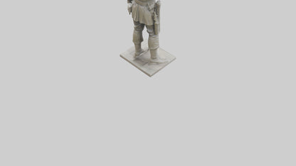 Monument to the Fallen Soldier Sculpture model 2 3D model