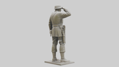 Monument to the Fallen Soldier Sculpture model 2 3D model