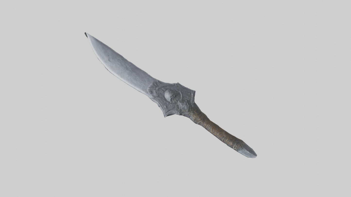 Moon Blade model VR / AR / low-poly