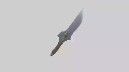 Moon Blade model VR / AR / low-poly
