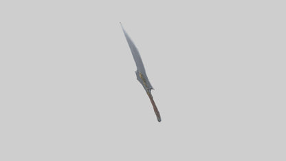 Moon Blade model VR / AR / low-poly