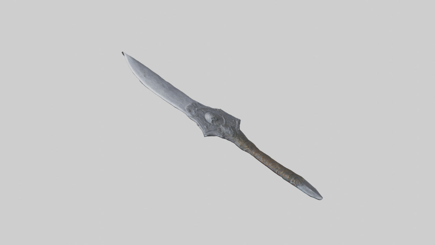 Moon Blade model VR / AR / low-poly