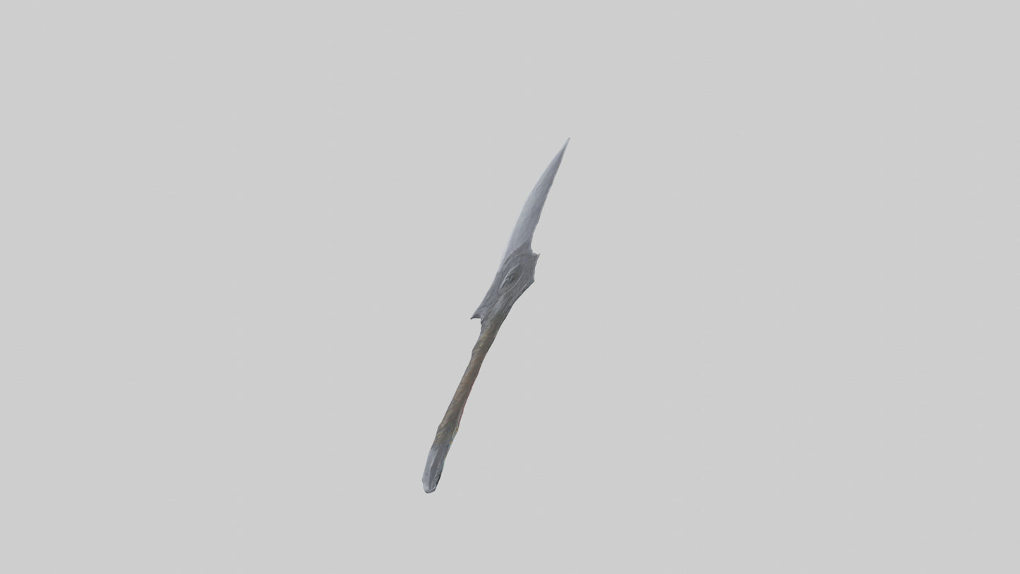 Moon Blade model VR / AR / low-poly