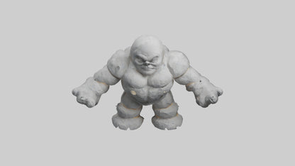 3D model Moon Giant model VR / AR / low-poly