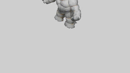 3D model Moon Giant model VR / AR / low-poly