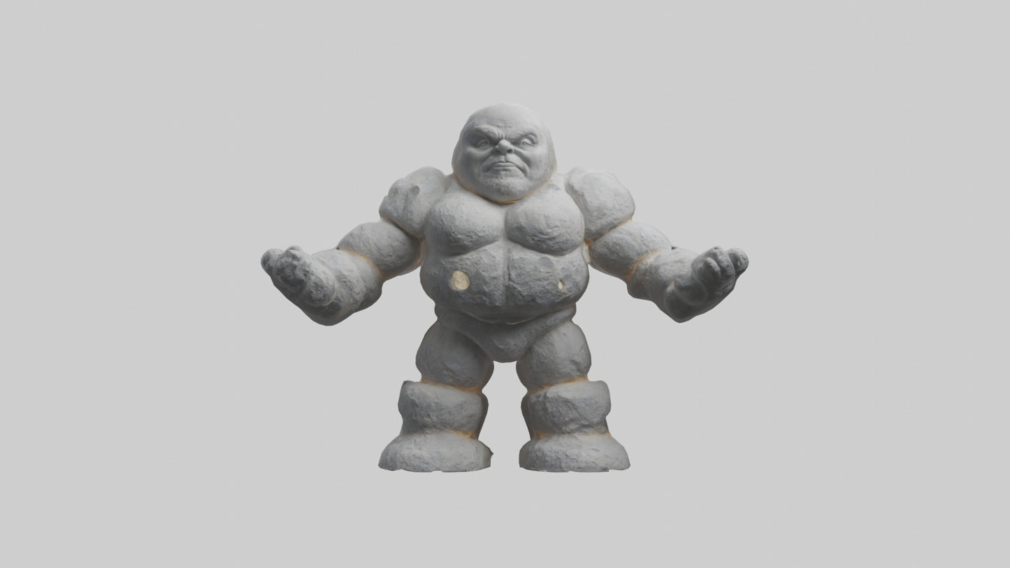 3D model Moon Giant model VR / AR / low-poly