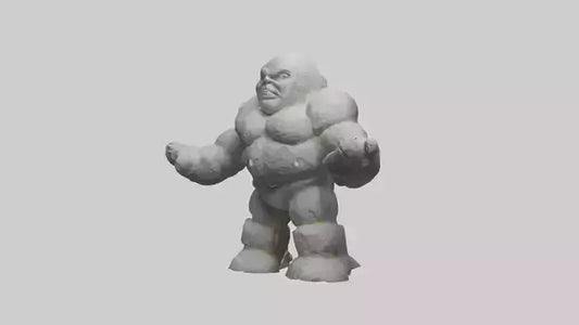 3D model Moon Giant model VR / AR / low-poly