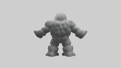 3D model Moon Giant model VR / AR / low-poly