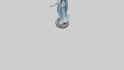 Moon Goddess statue model 3D model