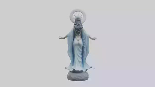 Moon Goddess statue model 3D model