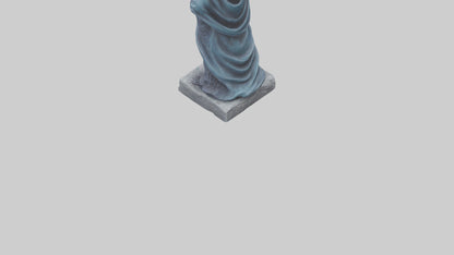 Moon Sorcerer statue model 3D model