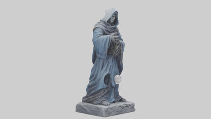 Moon Sorcerer statue model 3D model