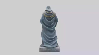 Moon Sorcerer statue model 3D model