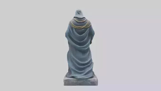 Moon Sorcerer statue model 3D model