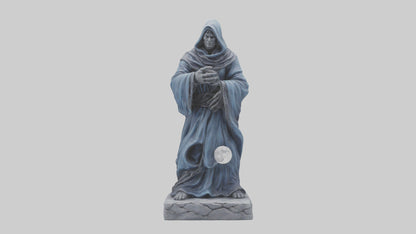 Moon Sorcerer statue model 3D model