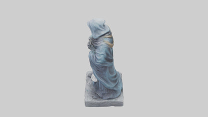 Moon Sorcerer statue model 3D model
