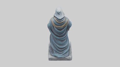 Moon Sorcerer statue model 3D model