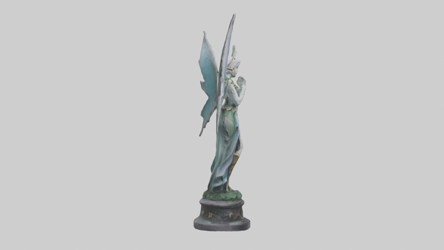 Moonlight Elf statue model 3D model