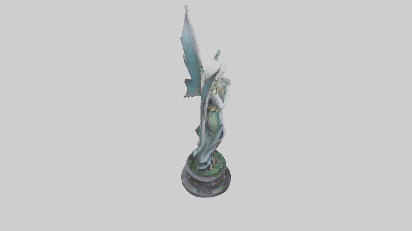 Moonlight Elf statue model 3D model