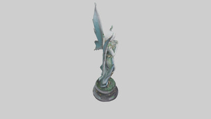 Moonlight Elf statue model 3D model