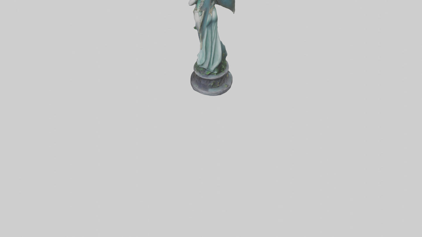 Moonlight Elf statue model 3D model