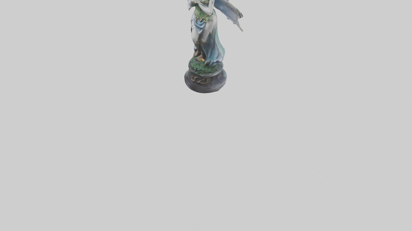Moonlight Elf statue model 3D model