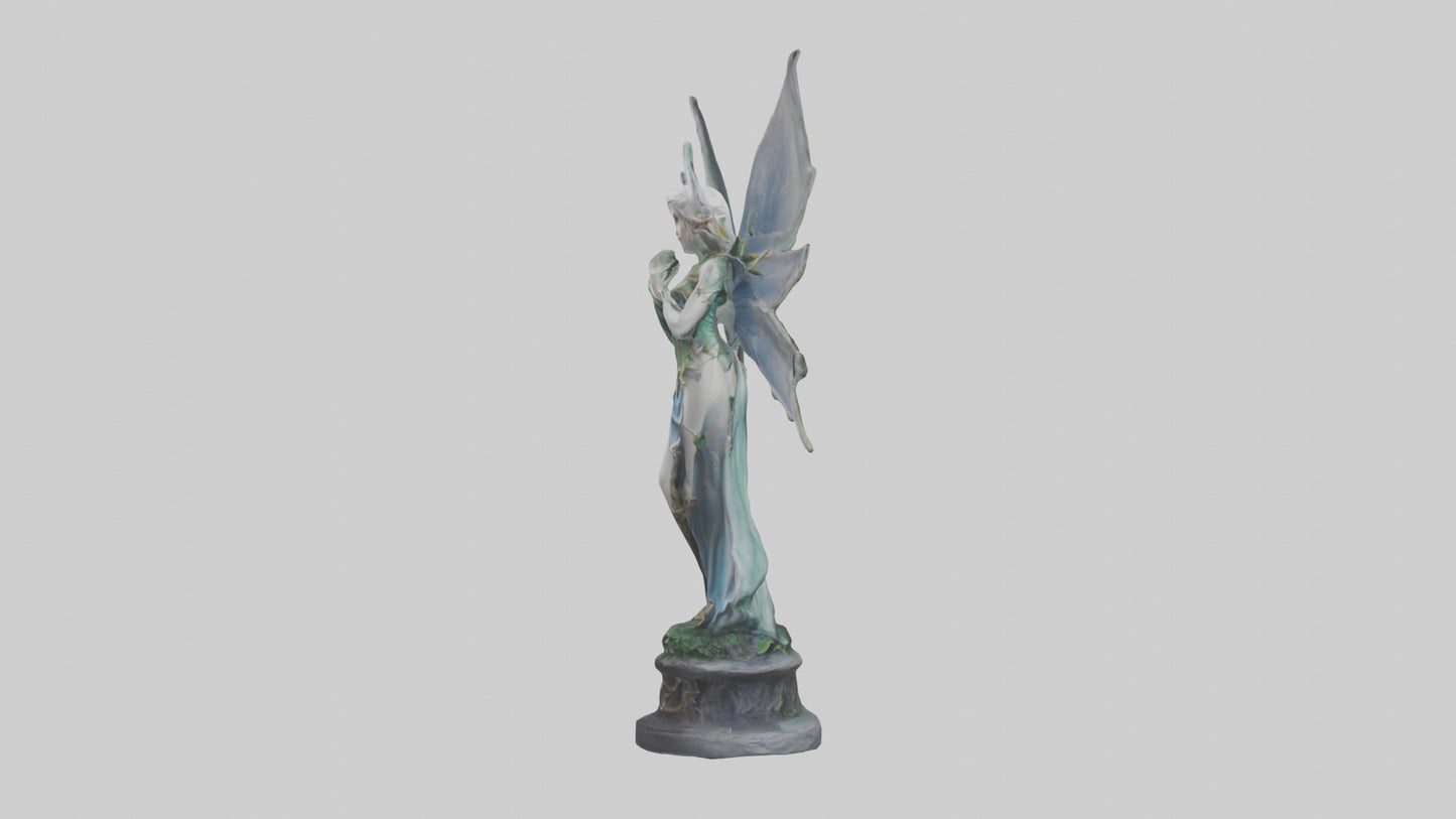 Moonlight Elf statue model 3D model