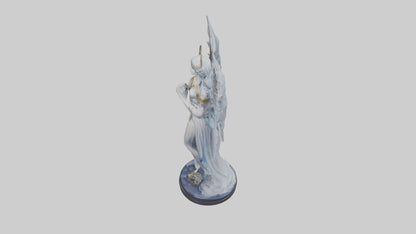 Moonlight Seraph Statue Model 3D model