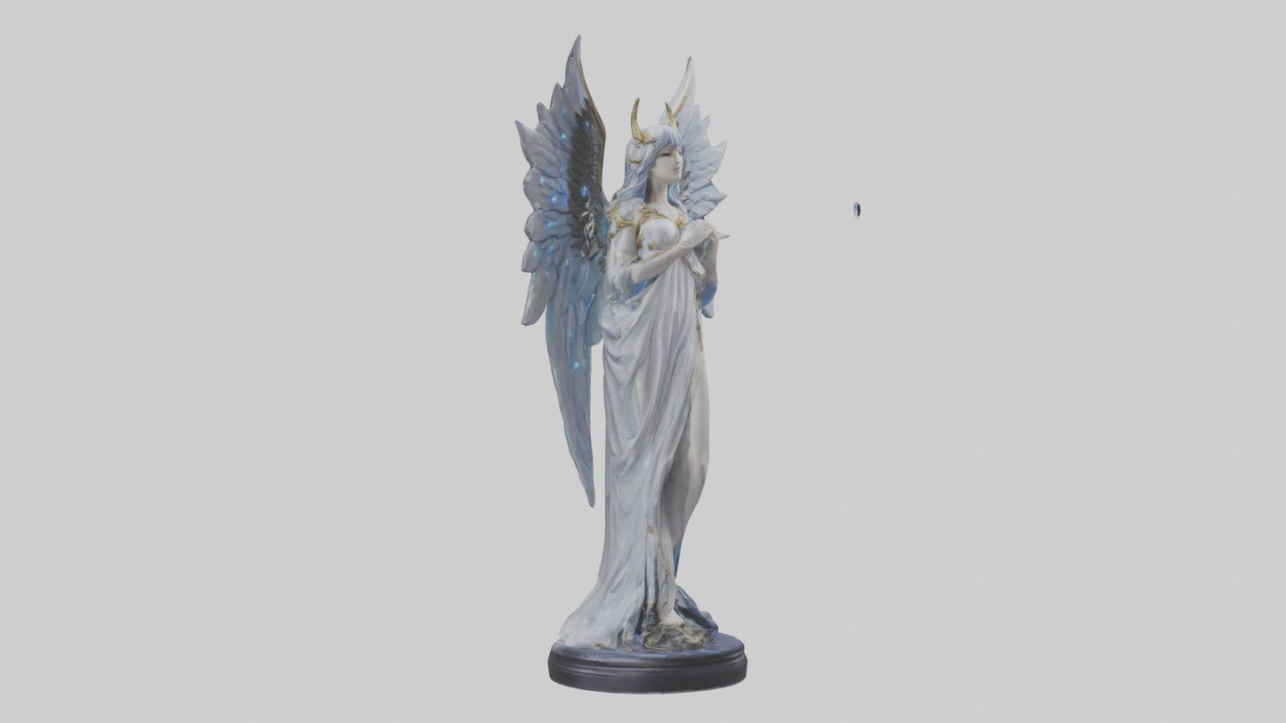 Moonlight Seraph Statue Model 3D model