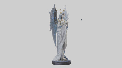 Moonlight Seraph Statue Model 3D model