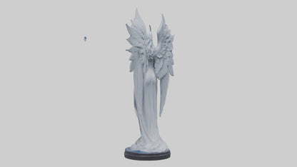 Moonlight Seraph Statue Model 3D model