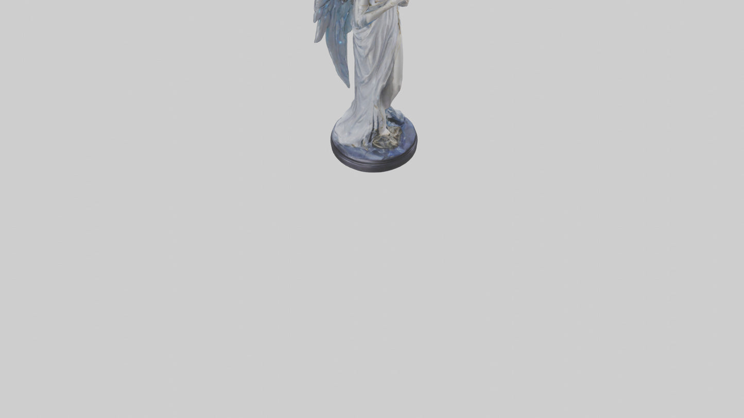 Moonlight Seraph Statue Model 3D model