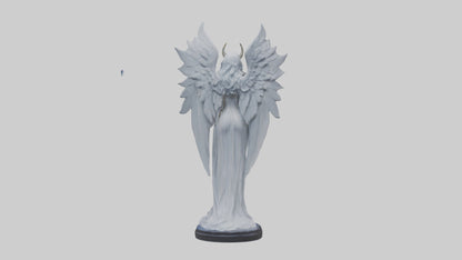 Moonlight Seraph Statue Model 3D model