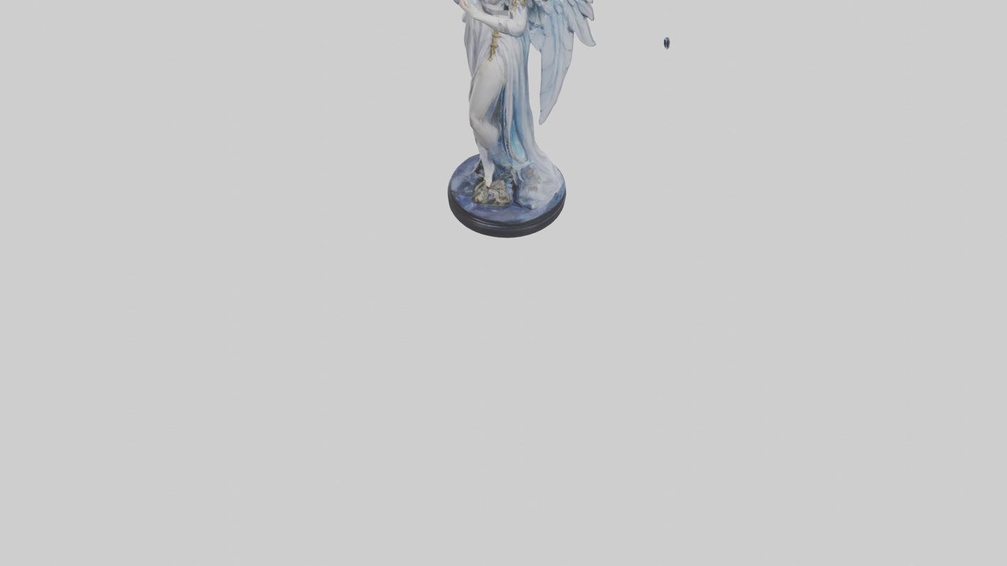 Moonlight Seraph Statue Model 3D model