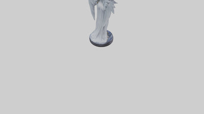 Moonlight Seraph Statue Model 3D model