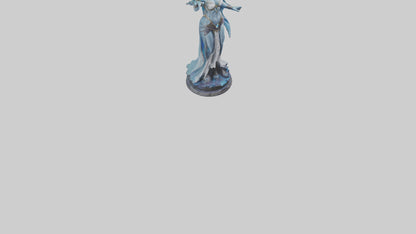 Moonlight Sorceress statue model 3D model