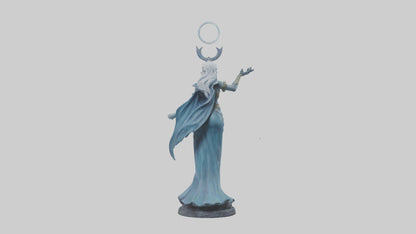 Moonlight Sorceress statue model 3D model