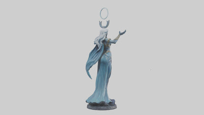 Moonlight Sorceress statue model 3D model